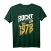 45. Geburtstag Rockt Seit 1978 T-Shirt - Cooles Jahrgang 1978 Design für Metal Fans, Gitarrenliebhaber, Biker und Rockmusiker