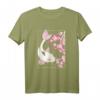 Vintage Kirschblüte und Koi Fisch T-Shirt – Japanisches Design für Kunst- und Karpfenliebhaber im traditionellen Stil