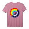Rainbow and Puppy Pride Flag Design T-Shirt – Humorvolles, Einzigartiges LGBT T-Shirt für Partys, Geburtstage & Events