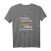 HapKoala Frauen T-Shirt mit inspirierendem Spruch – Für Powerfrauen, die niemals aufgeben