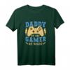 Daddy By Day Gamer By Night Lustiges Vatertagsspiel T-Shirt – Perfektes Geschenk für Videospiel-Enthusiasten Papa zum Geburtstag oder Vatertag