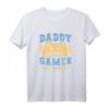 Daddy By Day Gamer By Night Lustiges Vatertagsspiel T-Shirt – Perfektes Geschenk für Videospiel-Enthusiasten Papa zum Geburtstag oder Vatertag