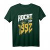 31. Geburtstag Rockt Seit 1992 T-Shirt für Metal- & Rockfans – Geburtstagsparty & Geschenk für Musiker, Biker & Tattoo Enthusiasten