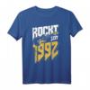 31. Geburtstag Rockt Seit 1992 T-Shirt für Metal- & Rockfans – Geburtstagsparty & Geschenk für Musiker, Biker & Tattoo Enthusiasten