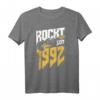 31. Geburtstag Rockt Seit 1992 T-Shirt für Metal- & Rockfans – Geburtstagsparty & Geschenk für Musiker, Biker & Tattoo Enthusiasten
