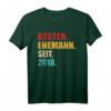 Bester Ehemann seit 2018 T-Shirt – Vintage 5. Hochzeitstag Geschenk für Ehemänner und Ehepaare zur Feier des Jubiläums