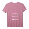 Damen T-Shirt zum 10. Hochzeitstag – Rosenhochzeit Geschenk für Ehefrauen mit V-Ausschnitt
