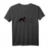 Hovawart Hund Heartbeat EKG-Linie T-Shirt - Lustiges Geschenk für Hovawart Liebhaber & Hundebesitzer