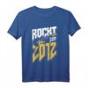 Kinder T-Shirt zum 11. Geburtstag - Rockt Seit 2012 mit Gitarre, perfekt für Geburtstagsfeier, Metal Fans und Musikliebhaber