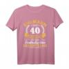 40. Hochzeitstag Ehemann Geschenk - Rubinhochzeit T-Shirt für langjährige Ehepartner, Jubiläum & Feier