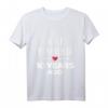 Just married 10. Hochzeitstag T-Shirt – Romantisches Geschenk für Ehepaare zum Jubiläum, Feier & Party
