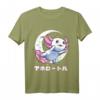 Pastell Goth Axolotl Kawaii Japanische Anime Ästhetik Nu Goth T-Shirt für Anime, Cosplay & Softgrunge Fans