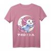 Pastell Goth Axolotl Kawaii Japanische Anime Ästhetik Nu Goth T-Shirt für Anime, Cosplay & Softgrunge Fans
