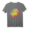 Enten Entchen Gummiente Retro Vintage Motiv Spruch T-Shirt – Perfektes Geschenk für Badeenten-Fans, Teichbesitzer und Entenliebhaber