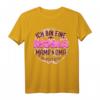 Ich bin eine Moma Mama & Oma die beides Rockt Geschenk T-Shirt – Perfekt für Muttertag & Geburtstagsüberraschung für Mütter und Großmütter