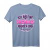 Ich bin eine Moma Mama & Oma die beides Rockt Geschenk T-Shirt – Perfekt für Muttertag & Geburtstagsüberraschung für Mütter und Großmütter