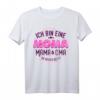 Ich bin eine Moma Mama & Oma die beides Rockt Geschenk T-Shirt – Perfekt für Muttertag & Geburtstagsüberraschung für Mütter und Großmütter