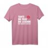 Lustiges Tante T-Shirt mit Spruch - Die Frau Die Legende Der schlechte Einfluss für Familien & Verwandte