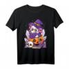 Axolotl Hexe Halloween T-Shirt - Pastell Gothic Kawaii Axolotl für Softgrunge, Cosplay & Halloween Liebhaber