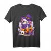 Axolotl Hexe Halloween T-Shirt - Pastell Gothic Kawaii Axolotl für Softgrunge, Cosplay & Halloween Liebhaber