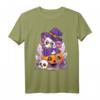 Axolotl Hexe Halloween T-Shirt - Pastell Gothic Kawaii Axolotl für Softgrunge, Cosplay & Halloween Liebhaber