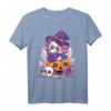 Axolotl Hexe Halloween T-Shirt - Pastell Gothic Kawaii Axolotl für Softgrunge, Cosplay & Halloween Liebhaber