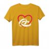 Hochzeit Eheringe mit Herz T-Shirt - Romantisches Geschenk für Verliebte, Ehepaare & Hochzeitsfeier