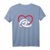 Hochzeit Eheringe mit Herz T-Shirt - Romantisches Geschenk für Verliebte, Ehepaare & Hochzeitsfeier