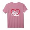 Hochzeit Eheringe mit Herz T-Shirt - Romantisches Geschenk für Verliebte, Ehepaare & Hochzeitsfeier