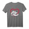 Hochzeit Eheringe mit Herz T-Shirt - Romantisches Geschenk für Verliebte, Ehepaare & Hochzeitsfeier