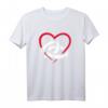 Hochzeit Eheringe mit Herz T-Shirt - Romantisches Geschenk für Verliebte, Ehepaare & Hochzeitsfeier