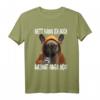 Französische Bulldogge 'Nett Kann Ich Auch' - Witziges Frenchie T-Shirt für Hundeliebhaber und Humorvolle Hundehalter