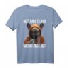 Französische Bulldogge 'Nett Kann Ich Auch' - Witziges Frenchie T-Shirt für Hundeliebhaber und Humorvolle Hundehalter