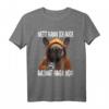 Französische Bulldogge 'Nett Kann Ich Auch' - Witziges Frenchie T-Shirt für Hundeliebhaber und Humorvolle Hundehalter