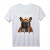 Französische Bulldogge 'Nett Kann Ich Auch' - Witziges Frenchie T-Shirt für Hundeliebhaber und Humorvolle Hundehalter