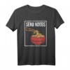 Send Noods Wortspiel T-Shirt – Lustiges Japanisches Ramen Design für Nudel-Liebhaber, Perfektes Geschenk zu Weihnachten & Geburtstag