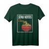 Send Noods Wortspiel T-Shirt – Lustiges Japanisches Ramen Design für Nudel-Liebhaber, Perfektes Geschenk zu Weihnachten & Geburtstag