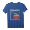 Send Noods Wortspiel T-Shirt – Lustiges Japanisches Ramen Design für Nudel-Liebhaber, Perfektes Geschenk zu Weihnachten & Geburtstag