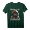 Witziges Katze T-Shirt mit Spruch 'Der Kaffee ist kaputt ich bin immer noch müde' – Perfekt für Kaffeeliebhaber und Katzenfreunde