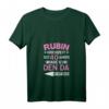 Damen T-Shirt zum 40. Hochzeitstag - Rubinhochzeit Geschenk für Ehefrau seit 40 Jahren mit V-Ausschnitt