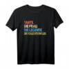 Lustiges Tante T-Shirt mit Spruch - Die Legende Der schlechte Einfluss für Familienmitglieder, lustiges Geschenk für Tante