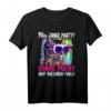 90er Jahre Outfit Damen & Herren Party T-Shirt mit Katze - Lustiges Motiv für Mottopartys & Nostalgie-Look