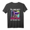 90er Jahre Outfit Damen & Herren Party T-Shirt mit Katze - Lustiges Motiv für Mottopartys & Nostalgie-Look