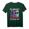 90er Jahre Outfit Damen & Herren Party T-Shirt mit Katze - Lustiges Motiv für Mottopartys & Nostalgie-Look