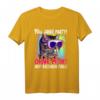 90er Jahre Outfit Damen & Herren Party T-Shirt mit Katze - Lustiges Motiv für Mottopartys & Nostalgie-Look