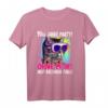 90er Jahre Outfit Damen & Herren Party T-Shirt mit Katze - Lustiges Motiv für Mottopartys & Nostalgie-Look