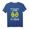 35 Jahre verheiratet T-Shirt mit Avocado Motiv - Perfektes Geschenk zum 35. Hochzeitstag & Jubiläum