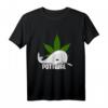 Pottwal Cannabisblatt Joint Shirt – Lustiges Kiffer T-Shirt für Marihuana-Fans, 420, Legalisierung & Geschenkidee