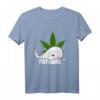 Pottwal Cannabisblatt Joint Shirt – Lustiges Kiffer T-Shirt für Marihuana-Fans, 420, Legalisierung & Geschenkidee