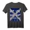 Holen Sie sich das Burns Night Saltire T-Shirt – Perfekt für Schottland, Clan, Familie und Gastgeber für Burns Supper und Feierlichkeiten